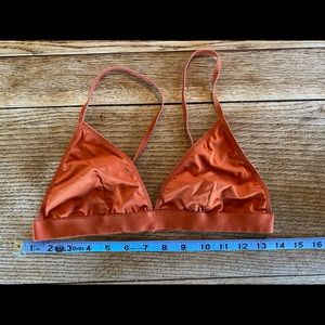 Jonesy NYC Canyon Red Bralette L